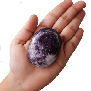 หินปาล์มคริสตัลหินธรรมชาติหินอัญมณีแกะสลักหินควอตซ์หินอาเกต - Product Image 2