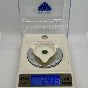 เพทายตัดทรงรีตามธรรมชาติอัญมณีหลวมสีเขียวสวยสำหรับทำเครื่องประดับ - Product Image 4
