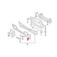 Lunette de phare Pare-chocs avant Spoiler Bar Splitter 4518850225 pour Mercedes Benz Smart Fortwo W451 Crochet de remorquage de porte