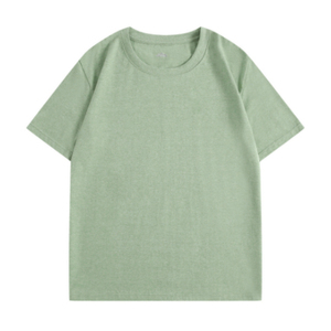 Men's <b>White</b> Short Sleeve O-Neck <b>T</b>-<b>Shirt</b> Regular <b>Fit</b> Solid Color Casual Wear 100% Cotton Jersey Knitted - Product Image 3