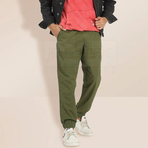 2024 hommes taille haute décontracté Cargo pantalon sur mesure léger coton respirant conception pour l'été Offre Spéciale taille haute - Product Image 4
