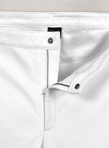 Pantalones de cuero de longitud regular de alta calidad 100%/pantalones de cuero hechos de tela de secado rápido de calidad superior - Product Image 3