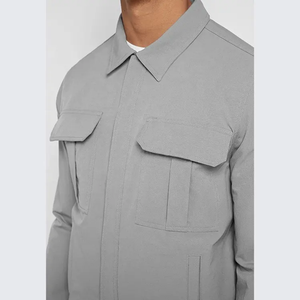 Logo personnalisé Nylon coupe-vent survêtement StreetWear ensemble de vêtements de sport hommes deux pièces fermetures éclair coupe-vent surdimensionné survêtement - Product Image 4