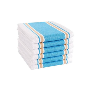 Serviettes de cuisine en coton uni, rectangulaires, tissées, séchage rapide, lavables en machine, très absorbantes, 100% coton, ensemble pour la maison - Product Image 6