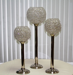 Soporte de centro de mesa acrílico moderno personalizado, cristal de cristal para boda, fiesta de cumpleaños y Navidad, decoración de eventos, oro y plata, venta al por mayor - Product Image 5