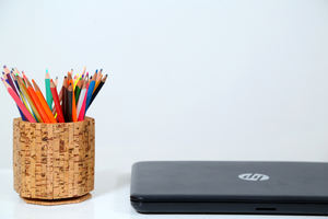 Pots de fleurs et jardinières de table ronds de style rustique Linea personnalisables pour la décoration de la maison et de la restauration à usage résidentiel - Product Image 2