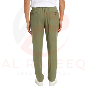 Pantalones de hombre de tendencia superior, pantalones transpirables de algodón ligero para hombre, ropa deportiva ecológica antiarrugas - Product Image 3
