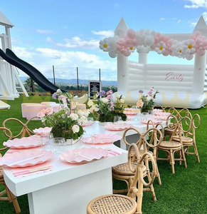 เก้าอี้เด็กหวายสีสันสดใสสำหรับงานแต่งงานสำหรับงานเลี้ยงและโรงแรมเก้าอี้โบว์ส่งออกจากเวียดนาม - Product Image 3