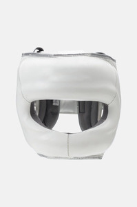 ชุดชกมวย3ชิ้น100% หนังแท้ MMA ไฟท์เตอร์มีแผ่นรองป้องกันขาหนีบ - Product Image 3