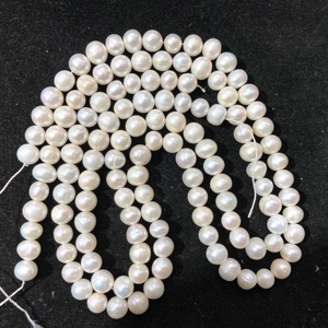 ไข่มุกน้ำจืดสีขาวธรรมชาติขนาด 6 มม. รูปทรงเม็ดข้าว ขายส่งโดยตรงจากโรงงานผลิตไข่มุกเลี้ยงออนไลน์ - Product Image 4