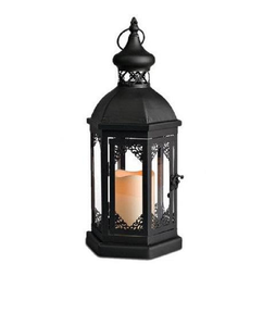 โคมไฟเหล็กสไตล์ยุโรปพร้อมเชิงเทียนเคลือบทองแดงสำหรับตกแต่งบ้านโคมไฟโลหะ - Product Image 6