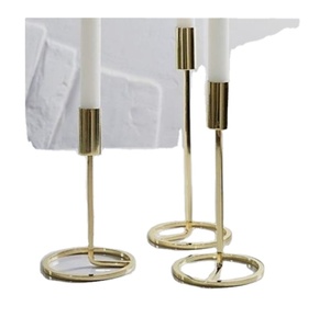 Indian Supplier Hot Sale <b>Candlestick</b> <b>Holders</b> Taper Candle <b>Holders</b> 3PCS Set and <b>Candlestick</b> <b>Holder</b> Set - Product Image 1