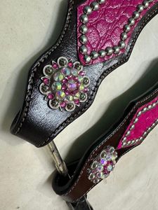 Juego de Arneses para Caballos Estilo Western en Oferta, con Cuero Tallado Floral para Rancho o Arena y Espectáculos, Disponible a Precio de Exportación - Product Image 5