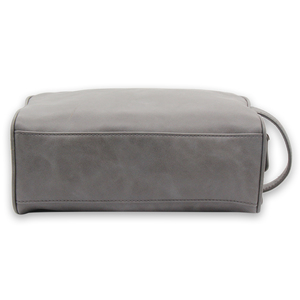 Sac de toilette en cuir vintage pour hommes - Product Image 6