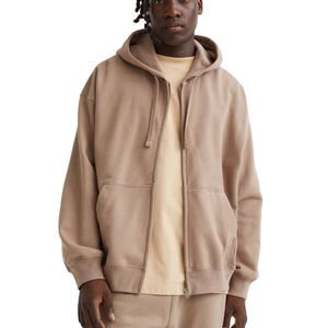 Trending Men's Designer Hoodie Pullover Sudadera Super Soft 100% Cotton Fleece Heavy GSM Ropa de invierno transpirable Tallas grandes - Product Image 3