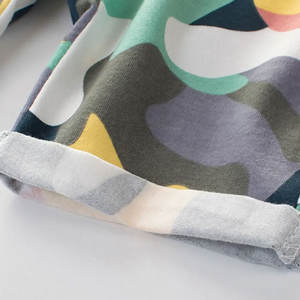 กางเกงขาสั้นผ้าฟลีซสำหรับผู้ชายกางเกงขาสั้นผ้าคอตตอนระบายอากาศได้ดีสไตล์ผสมสี2024เป็นมิตรกับสิ่งแวดล้อม - Product Image 5