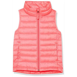 Veste matelassée sans manches légère unisexe pour l'automne et l'hiver avec fermeture éclair sur le devant et coupe confortable - Product Image 1