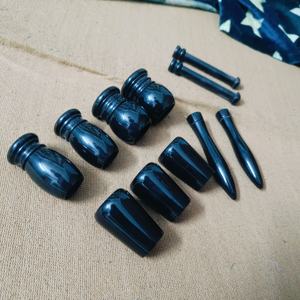 Brocha de afeitar de cuerno hecha a mano auténtica, diseño clásico, agarre duradero y ergonómico para una cómoda rutina de afeitado en húmedo - Product Image 5