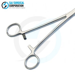 Pince de maintien d'éponge Foerster légère idéale pour saisir et maintenir avec précision les éponges chirurgicales et la gaze médicale - Product Image 5