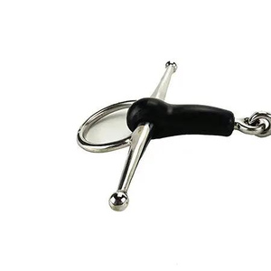 Venta caliente brocas de plata de acero inoxidable para montar a caballo brocas de salto occidentales cómodas ajustables - Product Image 6