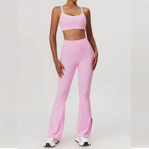 Diseño Yoga Set Mujer Personalizado Nueva Calidad Bajo Precio Yoga Set Venta en línea Mujeres Yoga Sets - Product Image 3