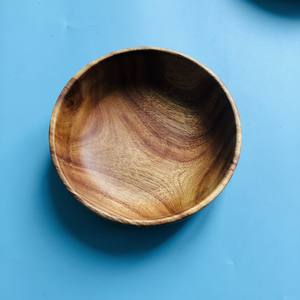 ชามไม้อะคาเซียขนาดเล็ก14X4ซม.,ชุดอุปกรณ์อาหารเย็นแบบเวียดนามงานหัตถกรรมผลิตในเวียดนาม - Product Image 5