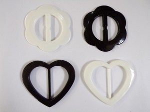 กระดุมเรซินรูปร่างหัวใจทำด้วยมือตัวล็อกสายคาดผ้าพันคอที่ทันสมัยสำหรับชุดกระโปรงคาร์ดิแกนกระเป๋าเข็มขัดตัดเย็บเสื้อผ้าแบบทำมือใช้งานฝีมือแบบทำมือ - Product Image 3