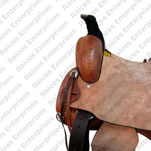 อานม้าหนังวัวระบายอากาศได้อานม้าม้าม้าขี่ม้าน้ำหนักเบาผลิตตามสั่ง - Product Image 5