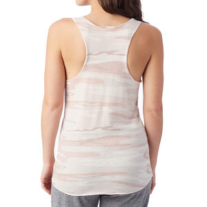 Camiseta sin mangas de gimnasio de punto de talla grande para mujer de alta calidad Fabricante personalizado Nuevo diseño Estilo de entrenamiento informal con característica transpirable - Product Image 3