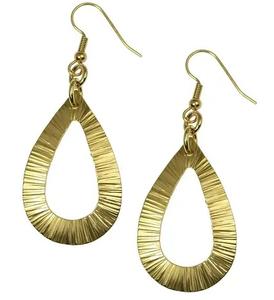 Pendientes Colgantes de Latón Chapado en Oro Estilo Vintage de Lujo al por Mayor, Joyería de Boda de Moda, Alta Calidad, Logotipo Personalizado HA - Product Image 5