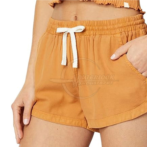 Short taille haute respirant pour femme taille personnalisée nouveauté fait à la main au Pakistan - Product Image 3
