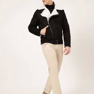 Premium Suede <b>Leather</b> <b>Trench</b> <b>Coat</b> Luxury Soft Suede Outerwear For Men And Women Custom Logo Manufacturing OEM ODM Factory Supply - Product Image 4