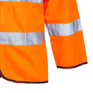 Logotipo personalizable Chaleco DE SEGURIDAD reflectante de invierno Ropa de trabajo de algodón de alta visibilidad con mangas completas Logotipo personalizado Ropa de soporte - Product Image 6