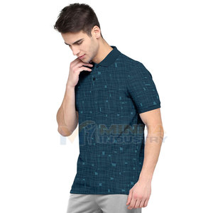 Polo pour homme, haut décontracté tendance, matière en coton doux, parfait pour les voyages de week-end, le bureau et les tenues quotidiennes - Product Image 2
