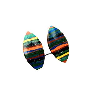 Natural <b>Rainbow</b> Calsilica Gemstone Smooth Marquise Shape Beautiful Flat Back Cabochons Wholesale Top Quality - Product Image 1