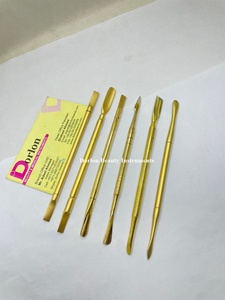 ที่ดันเล็บหนังกำพร้าชุบทองอุปกรณ์ทำความสะอาดเล็บสแตนเลสอุปกรณ์ความงามอุปกรณ์กำจัดเล็บออกแบบโลโก้ได้ตามต้องการ - Product Image 6