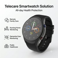 Reloj Inteligente con Tarjeta SIM 4G para Personas Mayores con Llamadas Bidireccionales, Botón de Emergencia SOS y Rastreo GPS, Alternativa al Reloj de Alerta de Emergencia