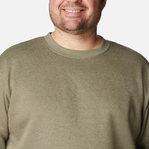 Sweat-shirt classique pour homme à col rond en couleur unie, look minimaliste, sweat-shirt à porter au quotidien avec un design simple / Couture de haute qualité - Product Image 2