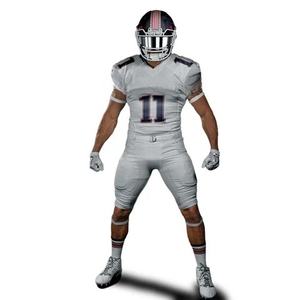 Uniformes de football américain pour jeunes de haute qualité Tackle Twill Vêtements de football colorés Grande taille Équipement de sport haute visibilité - Product Image 5
