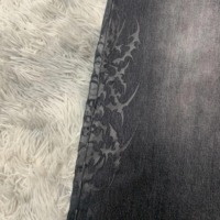 Nouvelle Arrivée Jean Femme Tendance 100% Coton Coupe Skinny Mi-longue Unie avec Strass et Motif Imprimé Sérigraphié pour Adultes
