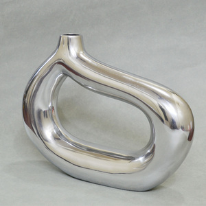 High end metal home decorative metal <b>table</b> decor vase for home - Product Image 2