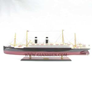 Gia Nhien fabricante diseño personalizado SS GEORGE WASHINGTON crucero modelo de madera artesanía modelo de barco - Product Image 1