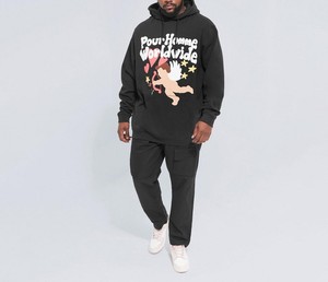 Sudaderas con capucha de algodón 100% hechas en Pakistán con impresión personalizada para hombres, cómodas, informales, esenciales de invierno, todos los colores, estilo sólido, con capucha - Product Image 3