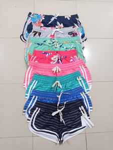 Short en maille pour Fitness Gym Swim-Joggers en toile respirante avec taille élastique pour l'entraînement à la plage ou au gymnase Impression numérique - Product Image 3