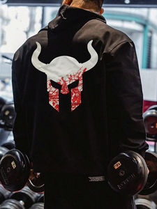 เสื้อฮู้ดสำหรับออกกำลังกายของผู้ชายผ้าผลิตจากปากีสถานสำหรับฤดูหนาว - Product Image 2