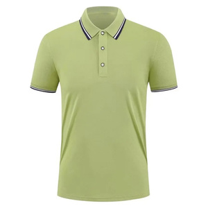 Polo de algodón 100% para hombre al por mayor, Polo personalizado con estampado de golf, transpirable, tejido, informal, con logotipo, camisas polo - Product Image 3