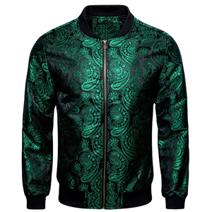 Blouson bombardier universitaire en polyester décontracté pour hommes, veste en satin Letterman, base-ball design avec broderie, support de poche, toile pour l'extérieur, vente en gros - Product Image 1