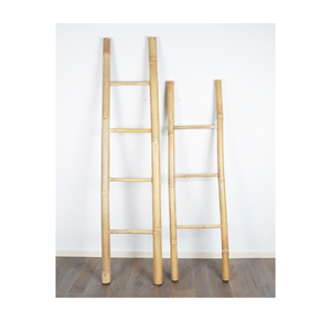 Bamboo ladder <b>towel</b> racks wholesale bamboo ladder for bathroom accessories bamboo ladder for stylish homes - Product Image 5
