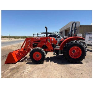 รถแทรกเตอร์เกษตรกรรมสำหรับงานหนัก คูโบต้า M6060 พร้อม PTO และระบบยกไฮดรอลิก สำหรับการเกษตร การปลูกพืช การจัดสวน และการขนส่ง - Product Image 3