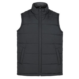 Chaleco Acolchado sin Mangas de Lona Personalizado de Moda, Nuevo, al por Mayor, para Hombre, Cálido, Ligero, con Cuello Alto y Logotipo Frontal - Product Image 2